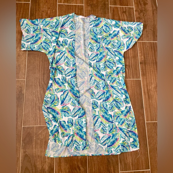 Jess Lea Tropical Kimono/Cover-up - Picture 2 of 4